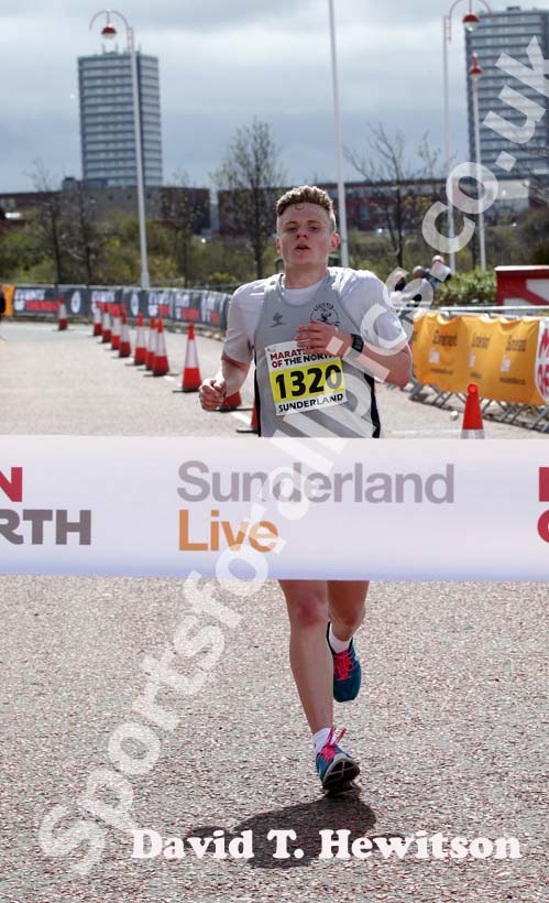 Jake Harrison wins the Marathon of the North.